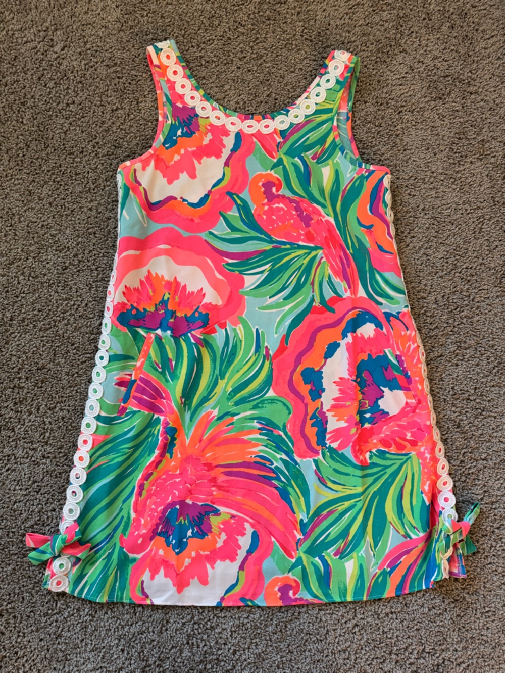Lilly Pulitzer Multicolor Tropical Print Dress